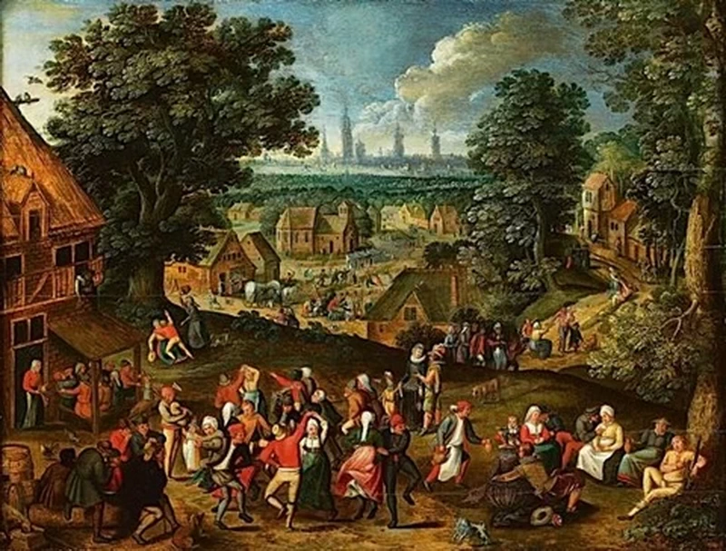 Villaggio in festa